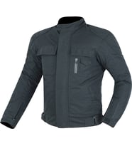 CE2137 Motosiklet Montu 4 Mevsim Motorcu Mont Siyah