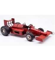 Kırmızı Formula 1 Model Araba (Siyah)
