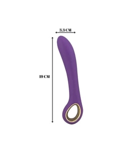 LICI Tutma Aparatlı Çok Amaçlı Kullanılabilir G-Spot Uyarıcı Vibratör - Mor