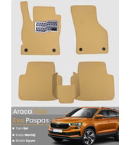 SKODA KAROQ (2018-2024) Uyumlu EVA Paspas Tam Set–Oto Paspas,Araca Özel,Kolay Montaj