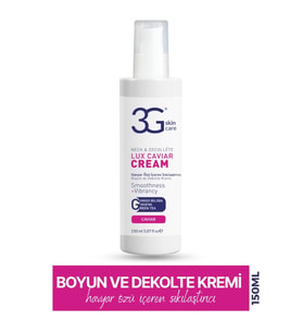 3G Havyar Özü İçeren Sıkılaştırıcı Boyun Ve Dekolte Kremi 150 ml