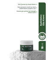 İva Natura Organik Göz Çevresi Kremi Çoklu Bitkisel Aktifler & Hyaluronik Asit – Canlandırıcı Bakım – 15 ml