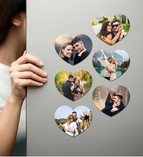 Kişiye Özel Ahşap Fotoğraflı UV Baskılı Magnet