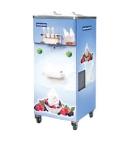 Öztiryakiler Üç Kollu Dondurma Ve Donmuş Yoğurt Makinesi, Karıştırıcılı, 2x15 Lt