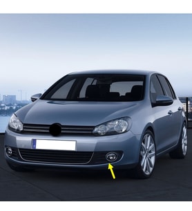 VW Golf 6 2009-2012 Ön Tampon Sol Sis Farı 5K0941699