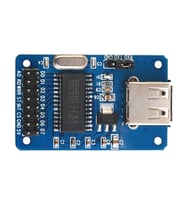 CH376S USB Bellek Okuyucu Modül Udisk Data Logger SPI UART 8-bit Paralel FAT12 FAT16 FAT32 CNC 3D Ya