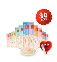 Wanpy Karışık Sıvı Kedi Ödül Maması 30 Adet X 14 gram