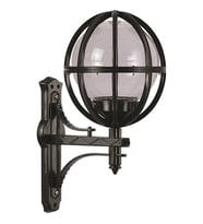 AVONNI BAP-68080-BSY-M2 Siyah Boyalı Dış Mekan Aydınlatma E27 ABS Akrilik Cam 40x30cm