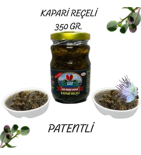 KAPARİ REÇELİ (PATENTLİ) 350 GR. AŞÇI MURAT KAPARİ