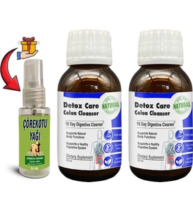 Detox Care: 2 Adet 15 Günlük Pratik Şurup Formülü + 30 ml Çörek Otu Yağı