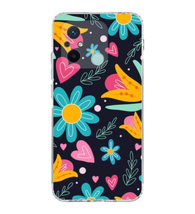 PrintiFy Xiaomi Redmi 12C ile Uyumlu Retro Color 1  Kamera Korumalı Şeffaf  Kılıf
