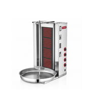 Silverinox Elektrikli 4 Radyan Motorsuz Döner Makinesi 380V