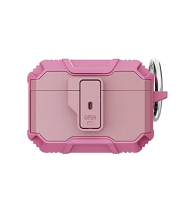 Apple Airpods Pro Uyumlu Kılıf Zore Airbag 27 Silikon (Pembe)