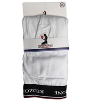 Erkek Büyük Beden Battal Boy Likralı Boxer Beyaz