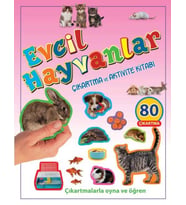 Evcil Hayvanlar - Çıkartma ve Aktivite Kitabı