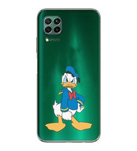 Huawei P40 Lite Uyumlu Baskılı Yumuşak Silikon Şeffaf Telefon Kılıfı
