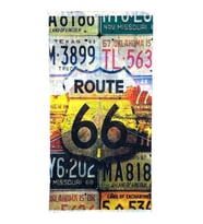 Route 66 Temalı Buff Boyunluk Bandana No:90 (Karışık)