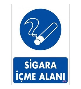 İçme Alanı Uyarı Levhassı 25X35 Kod: 450