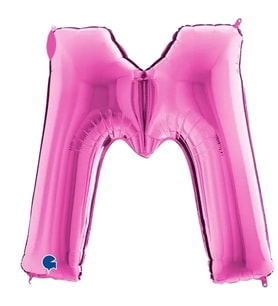 Folyo Harf M Pembe 40 Inc 101 Cm-grabo