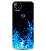 Casper E30 F20 X20 Kılıf Desemli Silikon Blue Fire 1678