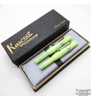 Kaweco Kalem Seti Frosted Limon  Dolma Kalem + Roller Kalem Set  İsme Özel Kalem