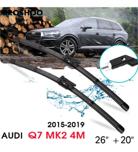 Audi Q7 Ön Cam Muz Silecek Takımı 2015-2019