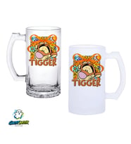 Tigger Kulplu Bira Bardağı Buzlu veya Şeffaf Seçenekli 0360
