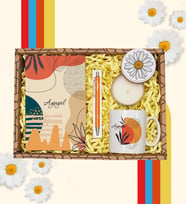 Kişiye Özel Defter, Kalem, Kupa Bardak, Metal Mum Hediye Seti