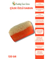 Kabak Lifli Çilek Özlü Sabun El Yapımı Doğal 120gr