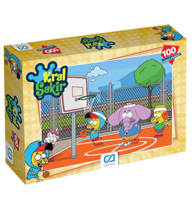 Ca Games Kral Şakir 100 Parça Çocuk Puzzle CA.5068