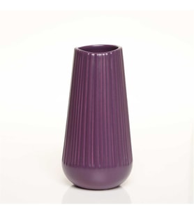 Vitale Moleanos Mor Vazo Küçük 9*9*19 Cm AK.JL0071