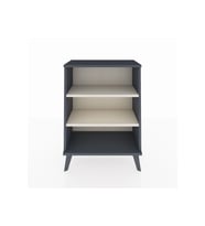 Arges Komodin 2 Raflı 60x30x80 Antrasit-Aytaşı
