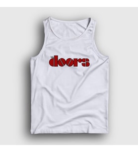 Presmono Unisex Beyaz Red Logo The Doors Atlet 116551tt