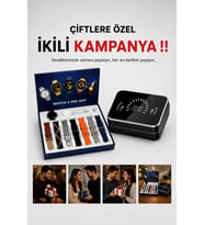 Powerbank Aynalı Bluetooth Kulaklık Ve Akıllı Saat Seti Anc Özelliği Dokunamatik