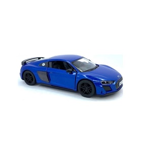Kinsmart 2020 Audi R8 Coupe - Çek Bırak 5inch. Lisanslı Model Araba, Oyuncak Araba 1:36