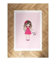 MEKTA HOME BEBEK VE ÇOCUK ODASI Pembe Kalp Desenli Halı