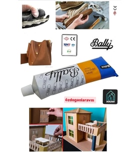 Bally Yapıştırıcı 50gr Bali Ayakkabı Deri Çanta Karton Güçlü Tamir Yapıştırıcı