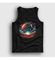 Presmono Unisex Siyah Desert Space View Uzay Atlet 434833tt