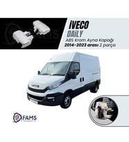 İveco Daily Abs Krom Ayna Kapağı 2 Parça 2014-2023 arası P.Çelik (Kısa Kol)
