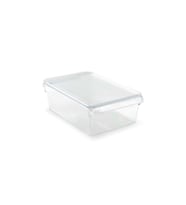 Şeffaf Kapaklı Banyo ve Mutfak Düzenleyici Raf 325x205x100 mm