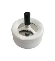 AKILLIELMA-ACERO KÜLLÜK BASMALI METAL KÜÇÜK K.38319 3198 9X4 (Beyaz)