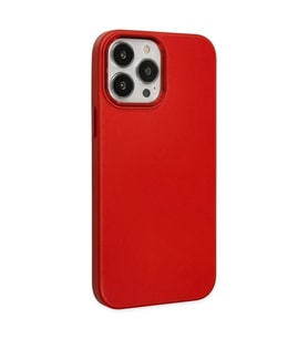 İphone 13 Pro Kılıf Asya Deri  - Kırmızı