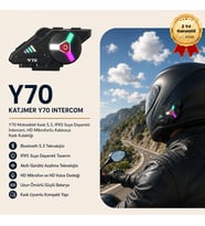 Motosiklet Kask 5.3, IPX5 Suya Dayanıklı İntercom,HD Mikrofonlu Kablosuz Kask Kulaklığı