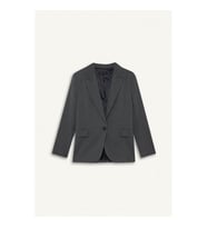 Defacto Regular Fit Düğmeli Gri Kadın Blazer Ceket F9465AX/GR93