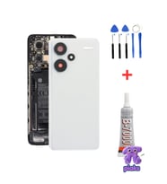 Redmi Note 13 Pro+ Plus Arka Kapak Pil Batarya Kapağı Kamera Lensli 23090RA98G Uyumlu + Tamir Kiti