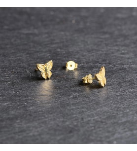 14 Ayar Altın Kelebek Küpe 1,64 gr