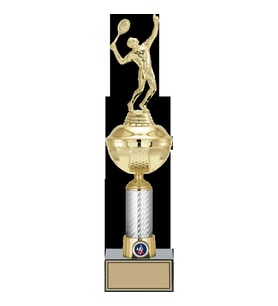 ODAK KUPA - Figürlü Kupalar - Tenis Erkek Figürlü Kupalar FG-057 C - 42 cm