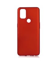 One Plus Nord N10 5G Kılıf Zore Premier Silikon Kılıf (Kırmızı)