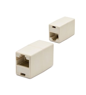 RJ45 To RJ45 Uzatma Adaptör Krem HDX5006
