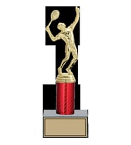 ODAK KUPA - Figürlü Kupalar - Tenis Erkek Figürlü Kupalar FG-004 B - 27 cm